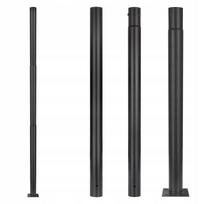Lauko apšvietimo stulpas 3 m, Ø76 mm, pagrindas 15x15 cm