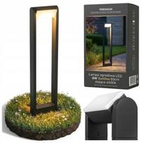 Lauko LED šviestuvas, 60 cm, pastatomas, reguliuojamas, 4000K