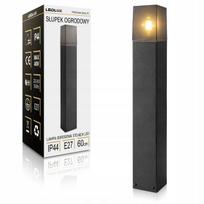 Lauko LED sodo šviestuvas, 60 cm, E27, IP44, juodas