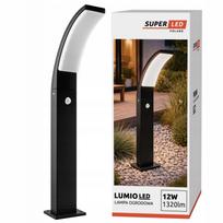Lauko LED stulpelis su judesio davikliu, 12W, 60 cm, 4000K