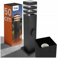 Lauko LED sodo šviestuvas, 50 cm, E27, su IP54 apsauga ir 230V lizdu