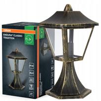 Lauko sodo šviestuvas Osram, E27, juodas/auksinis, IP44
