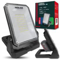 Darbinė LED halogeninė lempa BOSCH su USB, 6500K, nešiojama, tvirta