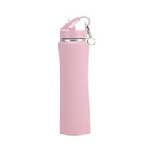 Dvisluoksnis sportinis termosas 600/750ml vandens buteliukas gėrimo indas termosinis puodelis šaltiems/karštiems gėrimams 600ml balta
