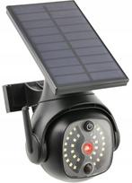 Lauko LED prožektorius su saulės baterija ir netikra kamera GUARDOS, 300 lm, 6400K, IP65, GTV