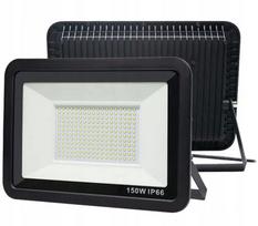 LED lauko prožektorius SLIM+ 150W, 13 500 lm, grūdintas stiklas