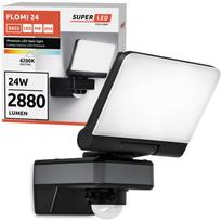 LED sieninis šviestuvas 24W, 2880 lm, su judesio jutikliu