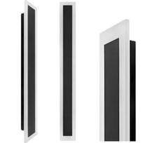 Lauko sieninis LED šviestuvas, 150 cm, 30 W, IP65, juodas, modernus