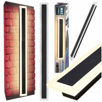 Lauko sieninis LED šviestuvas DURANGO 29W, 150 cm, IP65, juodas