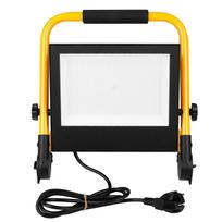 LED prožektorius 100W 4500K su rankena, nešiojamas, statyboms