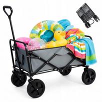Sulankstomas vežimėlis TROLLEY FC001, 100 kg, sodui, kelionėms, paplūdimiui
