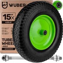 Karutis ratas WUBER, 15"x4.00-8", bekameris, 180 kg
