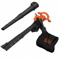Sodo lapų pūstuvas-siurblys BLACK DECKER BEBLV260, 2600 W, 40 l