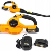 Lapų pūstuvas Riwall PRO RABL 20, 20 V, su akumuliatoriumi ir įkrovikliu