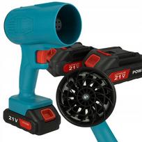Belaidis sodo pūstuvas 21V, 2 akumuliatoriai, BRUSHLESS