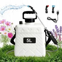Akumuliatorinis nugarinis purkštuvas, 5 l, su USB-C įkrovimu ir lance rinkiniu