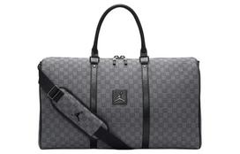 Jordan Polyester Portable One Shoulder Travel Bag Regular Unisex Dark Smoke Gray HF1867-070