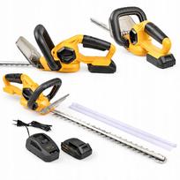 Belaidės žirklės Riwall RAHT 5220 SET, 51 cm, 20 V