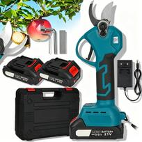 Belaidės 120W sodo genėjimo žirklės su 2 akumuliatoriais