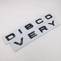 ABS 3D Chrome Car Letters Front Hood Bonnet Logo Badge Sports Emblem Discovery 4 3 5 2 TD5 Accessories