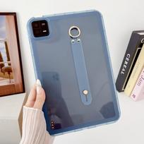 For Xiaomi MI Pad 6 5 7 8 Pro Redmi K Pad 2 SE 11 inch Tablet Case Clear Shockproof Cute Soft Silicone Cover with Hand Band MiPad 5 5pro 11inch mėlyna