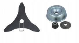Žoliapjovės diskas STIHL TRIDENT, tinka FS87, FS90, FS120, FS130, FS131, FS200, FS235, FS240, storesnis