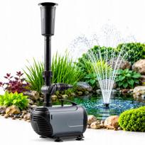 Fontano siurblys tvenkiniui, 14 W, 900 l/val., su 3 antgaliais
