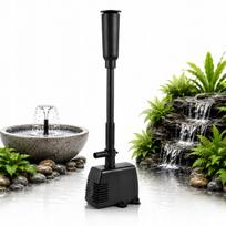 Tvenkinio fontano siurblys, 28 W, 1400 l/val., 5 antgaliai, pakėlimo aukštis 2 m