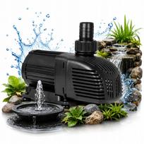 Tvenkinio fontano siurblys, keraminė ašis, vandens stulpas iki 6 m, 8000 l/val., 70 W