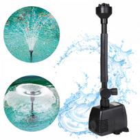 Vandens siurblys FOUNTAIN, 1000 l/h, 22W, su keičiamais antgaliais ir reguliavimu