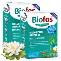 Tvenkinių biologinės bakterijos BIOFOS BIOCLAR, 1 kg + 2 kg komplektas