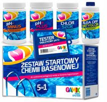 Baseino vandens chemijos rinkinys GAMIX 5in1