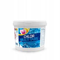 Baseino chloro tabletės GAMIX Multi, 200 g, 3-in-1, 5 kg