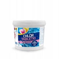 Chloro tabletės GAMIX Long Tabs 200g, 5kg, baseinams