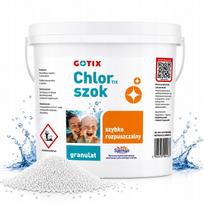 Baseino ir SPA chloras, šoko granulės, 5 kg