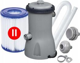 Baseino filtro siurblys BESTWAY 3028 l/val. 58386 su filtru