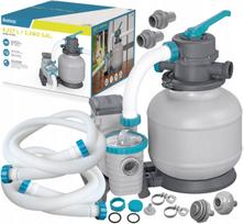 Baseino smėlio filtras BESTWAY 58499, 8327 l/val., su žarnomis ir adapteriu