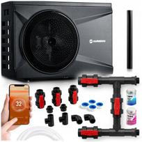 Šilumos siurblys baseinui HUMBERG Inverter 10 kW su apėjimo vožtuvu