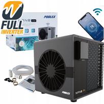Baseino šilumos siurblys Poolex Nano 5kW, 30 m³, WiFi, iki 40 °C, FULL INVERTER
