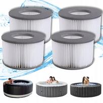 SPA filtro kasetė, 4 vnt., pripučiamiems baseinams MSPA