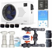 Šilumos siurblys baseinui HEWALEX PCWBi 11,5 kW-C, inverteris, bajpasas