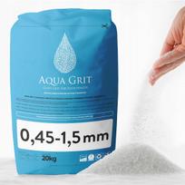 Kvarcinis smėlis siurbliui Aqua Grit, 0,45–1,5 mm, 20 kg
