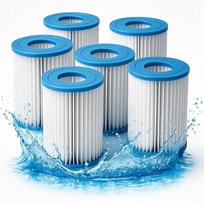 Baseino filtrų komplektas INTEX Type A, 6 vnt.