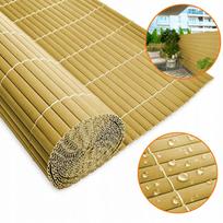 Dvipusė PVC balkono uždanga, 100x300 cm