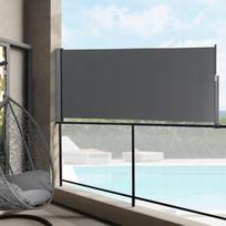 Šoninė markizė Mulhacen, 100 x 300 cm, pilka