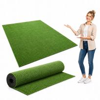 Dirbtinė žolės danga, žalia, 4 m x 0,25 m, 5 mm, atspari UV, terasoms