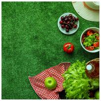 Dirbtinė žolė lauko kilimas 2x5 m, 5 mm, balkonui, sodui, terasai