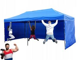Sodo palapinė 3x6 m, 60 kg, ypač tvirta, komercinė, Express