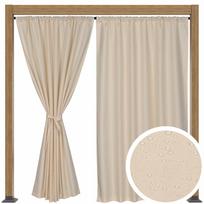 Lauko terasos užuolaidos GARDEN T, 155x220 cm, ecru