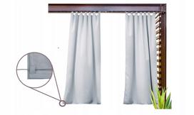 Sodo terasos užuolaidos, 220 cm, su „Velcro“, įvairių spalvų